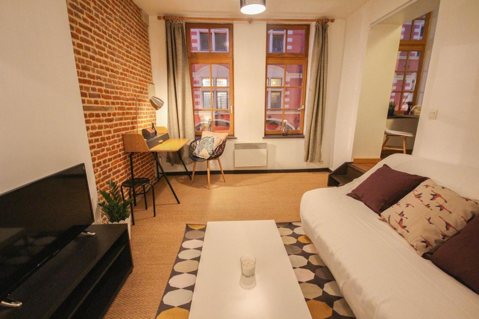 One Bedroom Equipped In Old Lille Ngoại thất bức ảnh